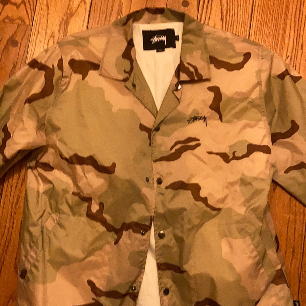 Stussy Camo Windbreaker